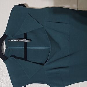 Marc New York Andrew Marc Elegant Teal Green Sleeveless Dress
